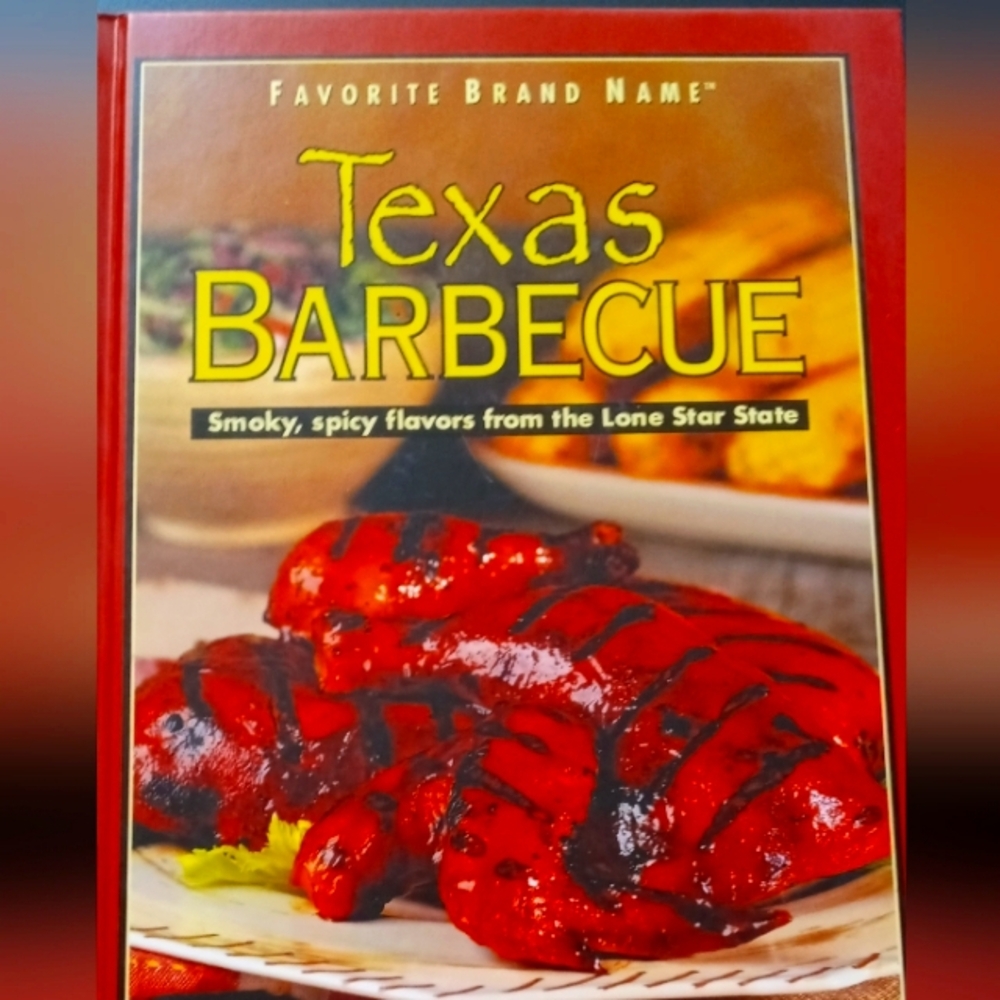 Texas Barbecue Cookbook - Red Cover